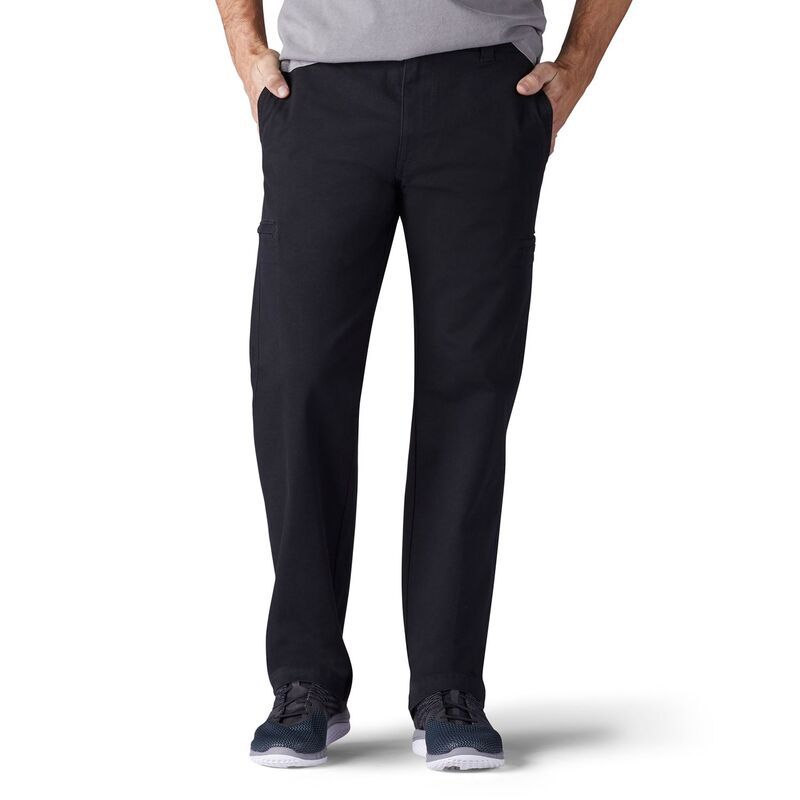リー メンズ ボトムス カジュアルパンツ カーゴパンツ Mens Lee Performance SeriestraightFit Extreme Comfort Cargo Pants Black ブラック