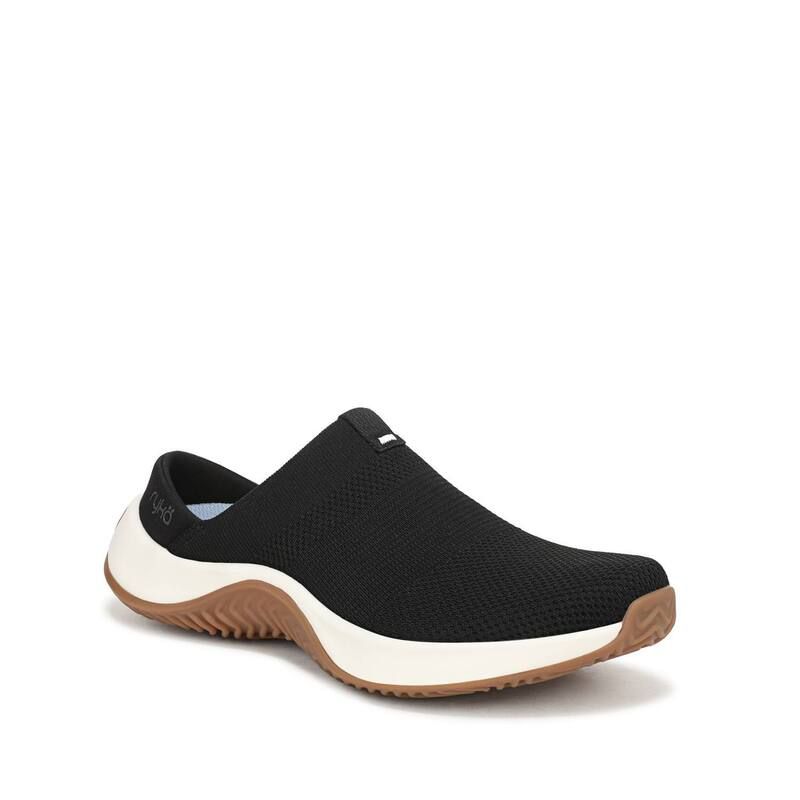 ライカ レディース シューズ サンダル ニット Ryka Encore Womens Knit SlipOn Mules Black ブラック