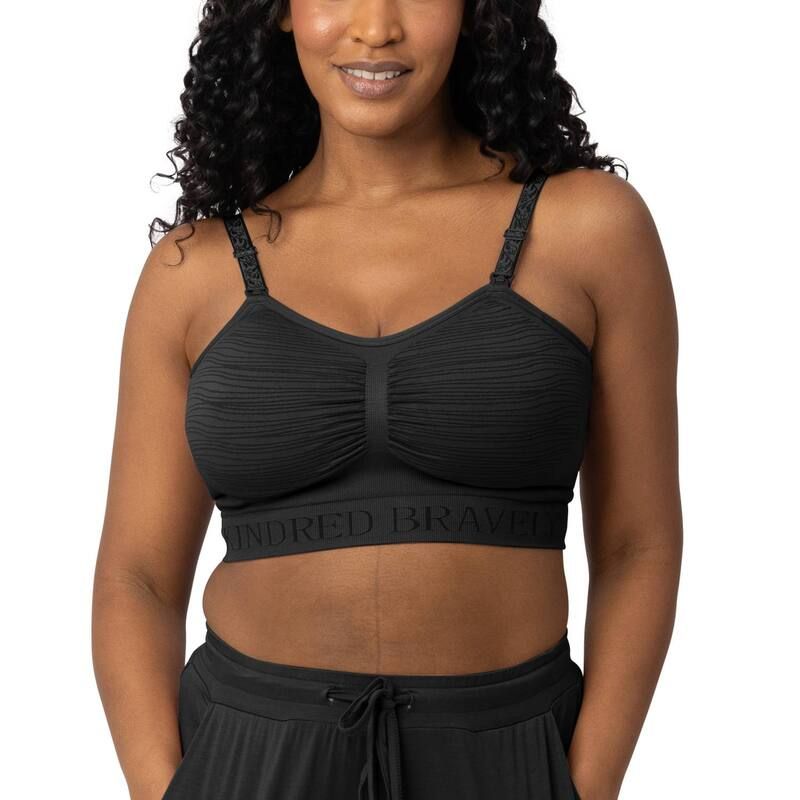 キンドリッド ブレイブリー レディース アンダーウェア ブラジャー マタニティ Maternity Kindred Bravely Sublime HandsFree Pumping Nursing Bra Black ブラック