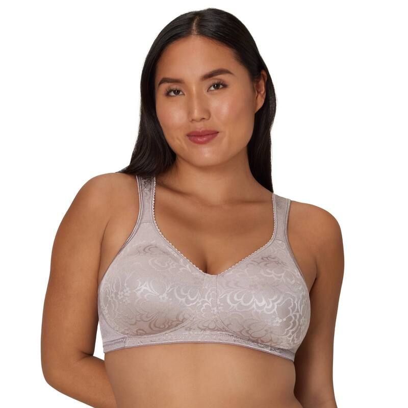 プレイテックス レディース アンダーウェア ブラジャー Playtex 18 Hour Ultimate Lift Support Wireless Bra 4745 Warm Steel