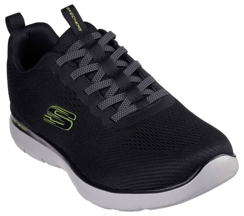 スケッチャーズ メンズ シューズ スニーカー Skechersummits Eckler Mensneakers Black Lime ブラック