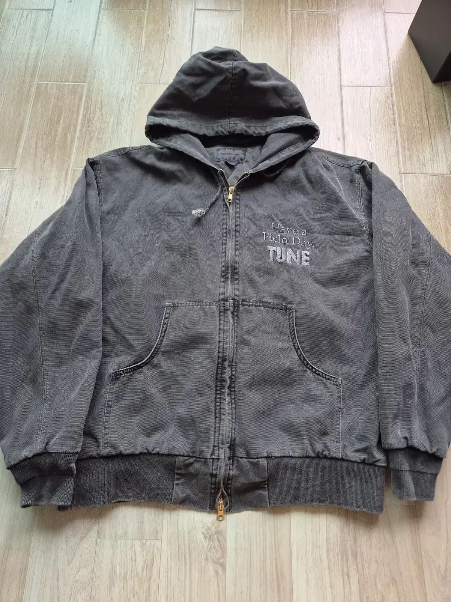 thisisneverthat(ディスイズネバーザット) チャコール ウォッシュド ジャケット L