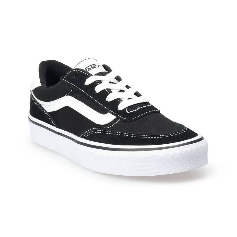 バンズ レディース シューズ スニーカー Vans Brooklyn Womenshoes Black White ホワイト