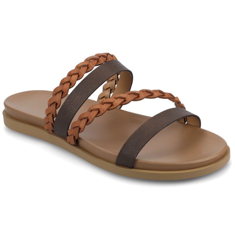 ジャーニー レディース シューズ サンダル Journee Colette Womensandals Cognac