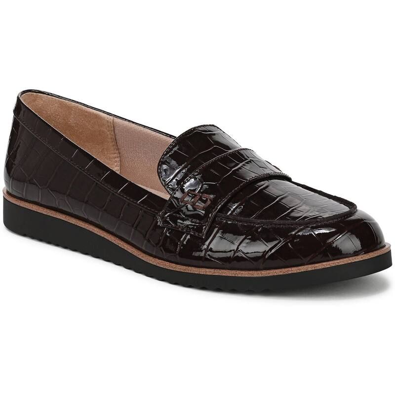 ライフストライド レディース シューズ サンダル ローファー LifeStride Zee Womenslipon Loafers Dark Brown Croc ブラウン