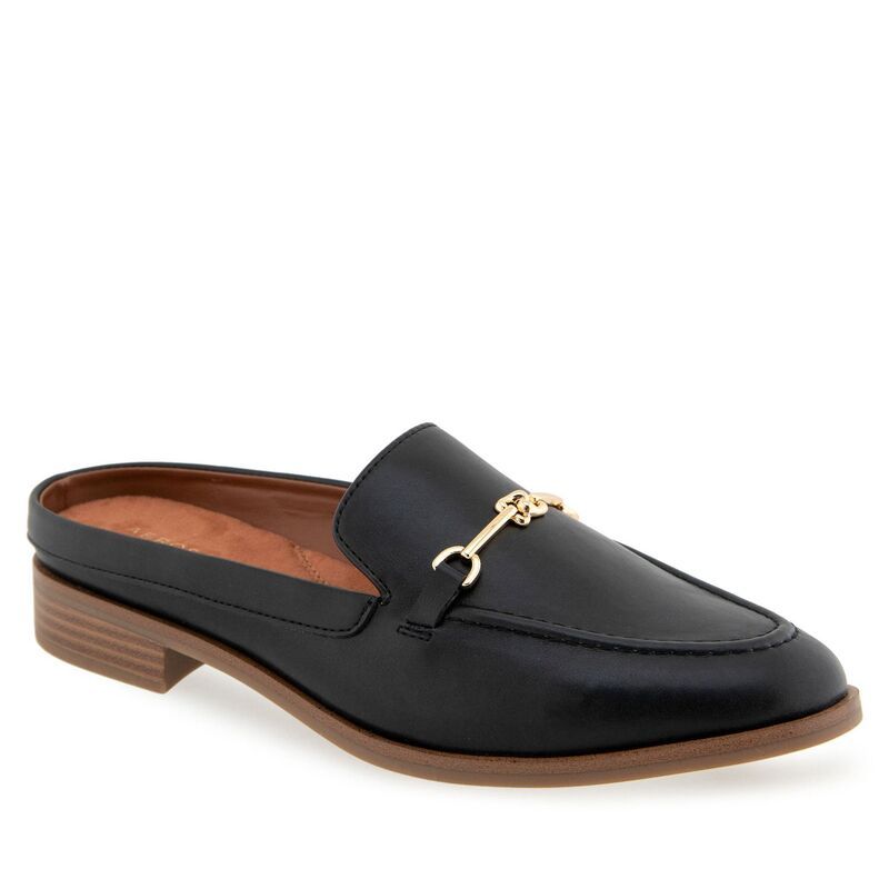 エアロソールズ レディース シューズ スリッポン・ローファー Aerosoles Erik Womens Loafer Mules Black ブラック 13,485円