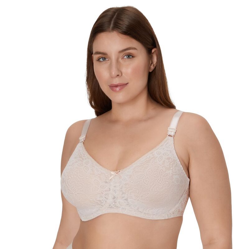 バリ レディース アンダーウェア ブラジャー レース Bali Lace n Smooth Underwire Bra DF3432 Rose