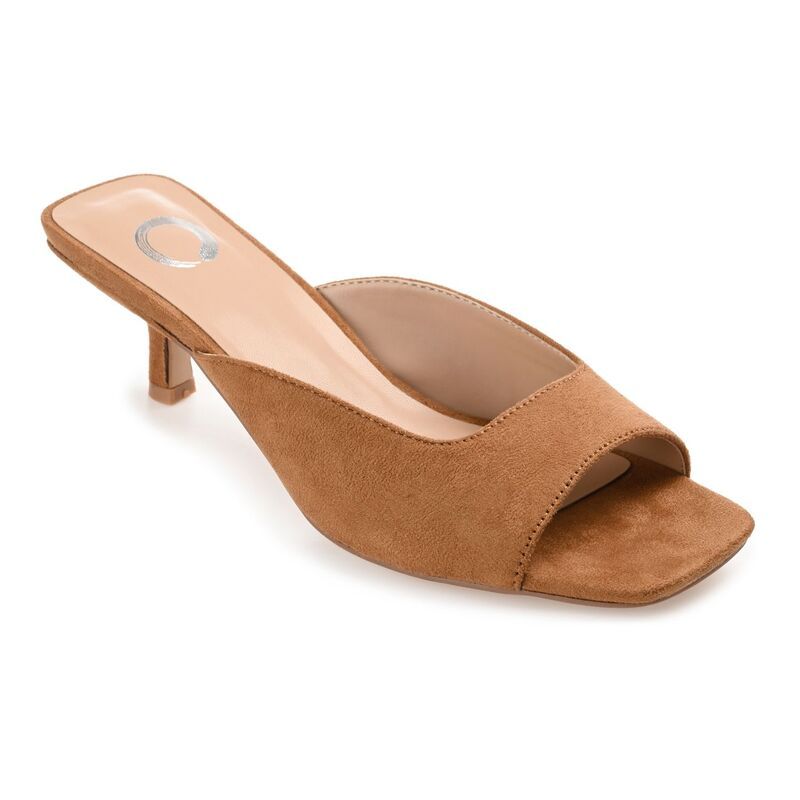 ジュルネ コレクション レディース シューズ パンプス サンダル Journee Collection Larna Womens Kitten Sandals Tan タン