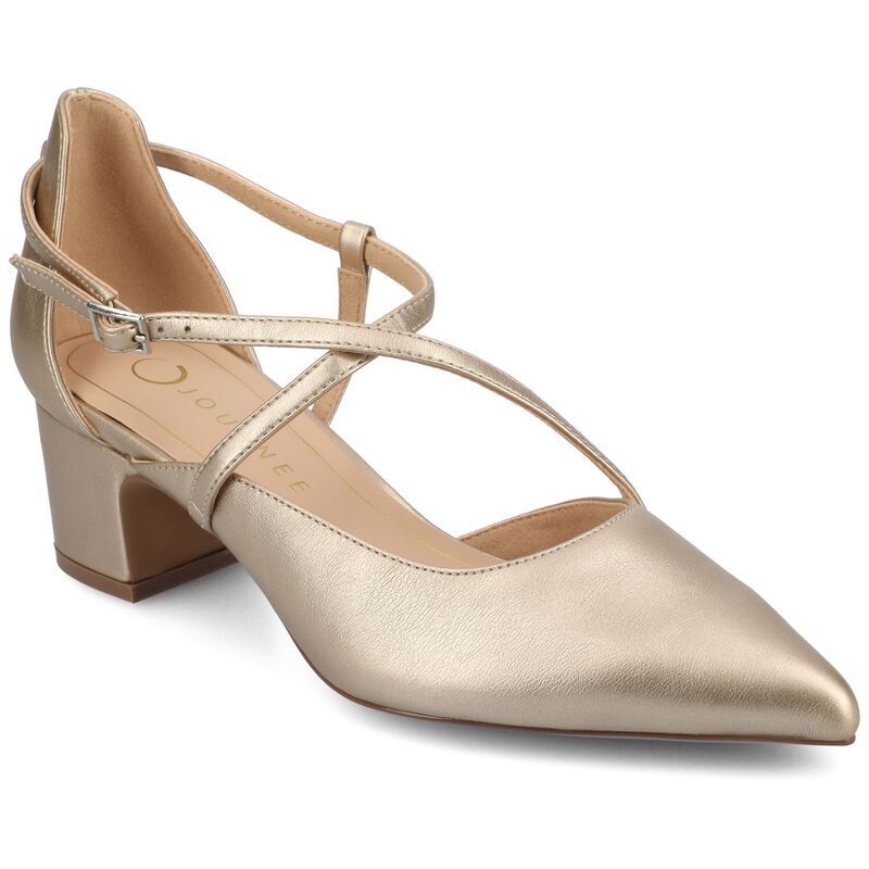 ジュルネ コレクション レディース シューズ パンプス ヒール Journee Collection Galvinn Womens Heels Champagne シャンパン