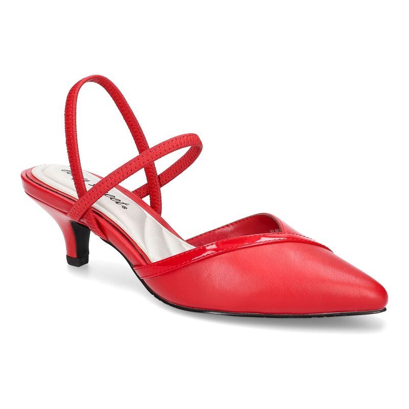 イージーストリート レディース シューズ パンプス ヒール Easy Street Unna Womens Heels Red レッド