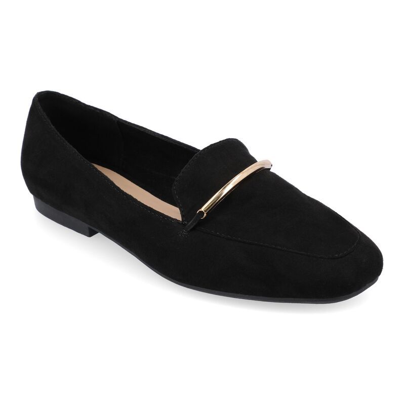ジュルネ コレクション レディース シューズ スリッポン・ローファー Journee Collection Wrenn Tru Comfort Foam Womens Loafer Flats Black ブラック