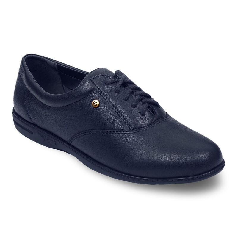 イージースピリット レディース シューズ スニーカー オックスフォード レザー Easy Spirit Motion Womens Leather Oxford Sneakers Navy ネイビー