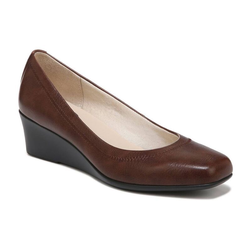 ライフストライド レディース シューズ パンプス LifeStride Groovy Womens Wedge Pumps Dark Tan タン