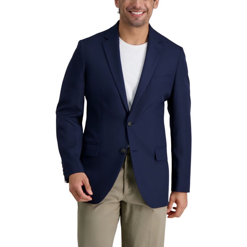 ハガー メンズ アウター ジャケット・ブルゾン ブレザー Mens HaggarR Active Series TailoredFit Blazer Indigo インディゴ