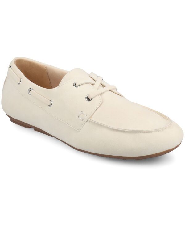 ジュルネ コレクション レディース シューズ スリッポン・ローファー Journee Collection Womens Naomi Slip On Round Toe Loafers Bone