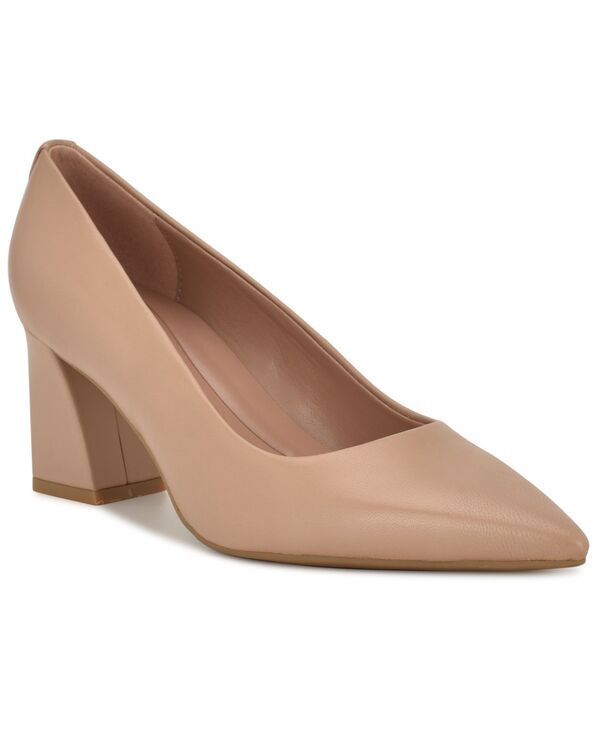 ナインウェスト レディース シューズ パンプス Nine West Womens Kalore 9X9 SlipOn Dress Pumps Light Pink Leather ピンク