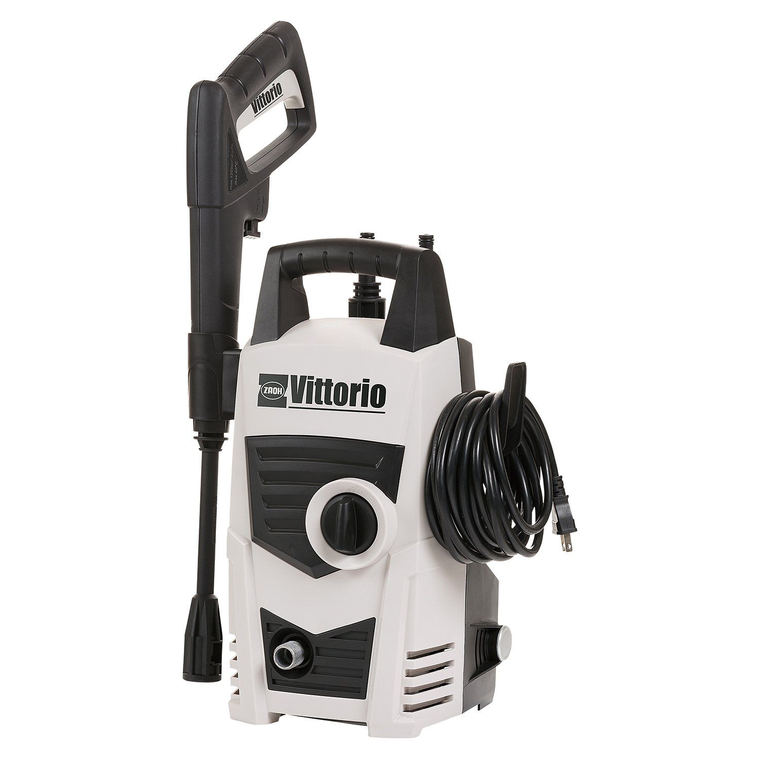 Vittorio(ヴィットリオ) 高圧洗浄機 Z1-655-5 【最大許容圧力 9.0MPa 常用吐出圧力6.5MPa 軽量コンパクトモデル】 ソフト高圧ホース サイクロンノズル付★
