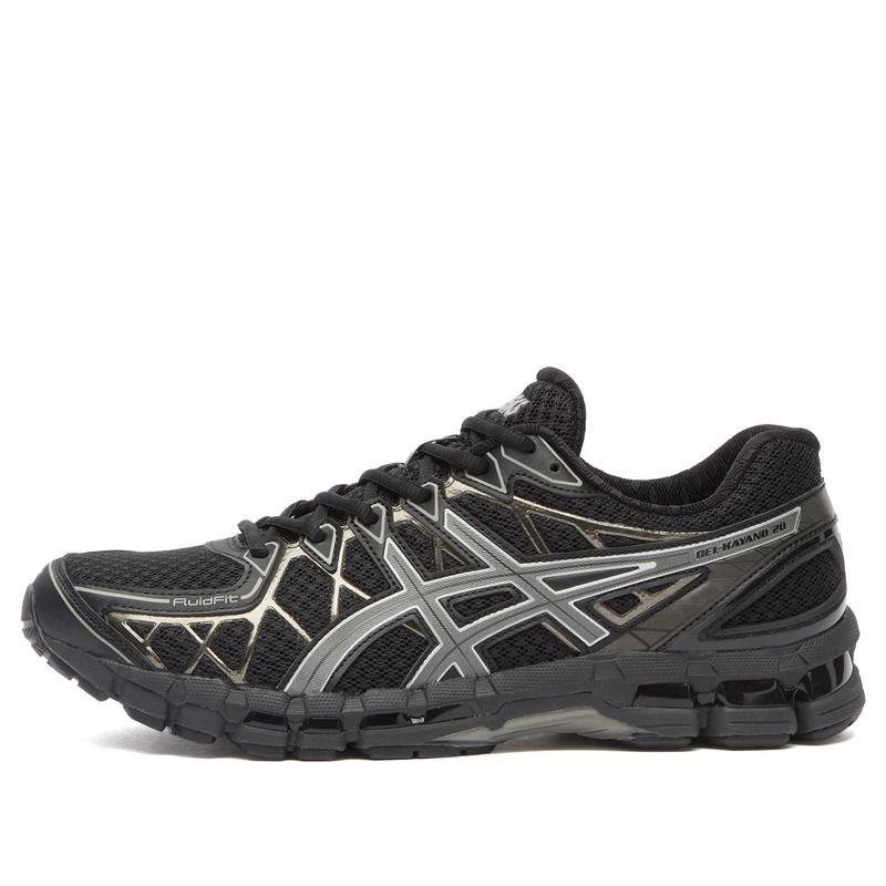 アシックス メンズ シューズ スニーカー Asics GelKayano 20 Sneakers Black Clay Grey ブラック