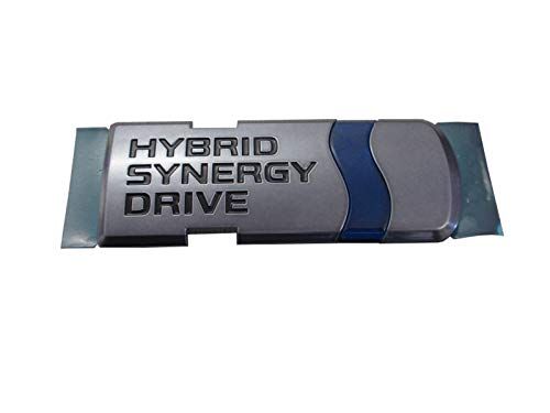 R★ＺＶＷ３０系プリウス (PRIUS) プラチナ ブラックエンブレム HYBRID SYNERGY DRIVE 文字エンブレム ef9d8a3a