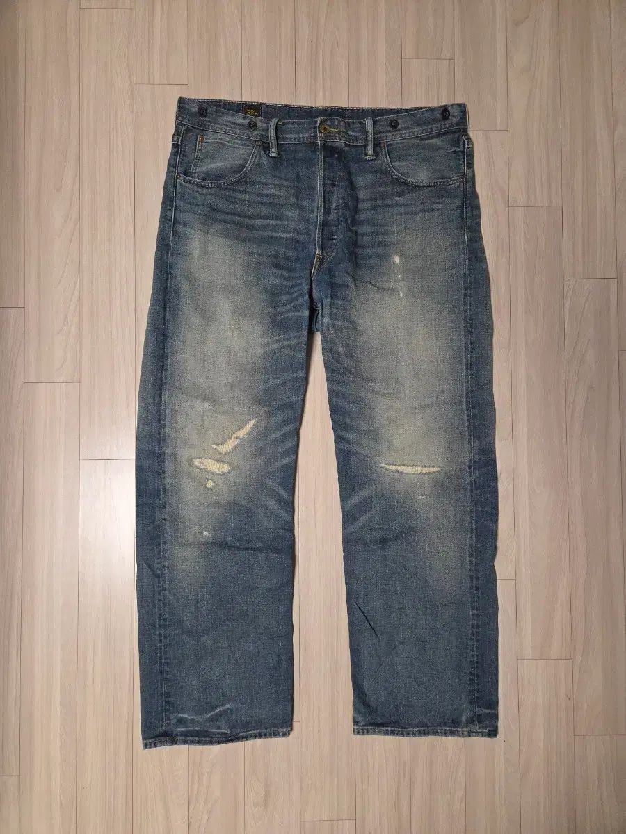 RRL(ダブルアールエル) ヴィンテージFIVE ポケット 下 Howellジーン 38/32