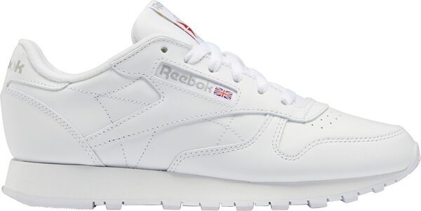 リーボック レディース シューズ スニーカー レザー Reebok Womens Classic Leatherunning Shoes WhtWhtGrey グレー