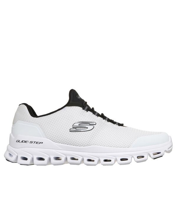 スケッチャーズ メンズ シューズ スニーカー Skechers Mens GlideStep Noltek Casual Athletic Sneakers from Finish Line White Black ホワイト