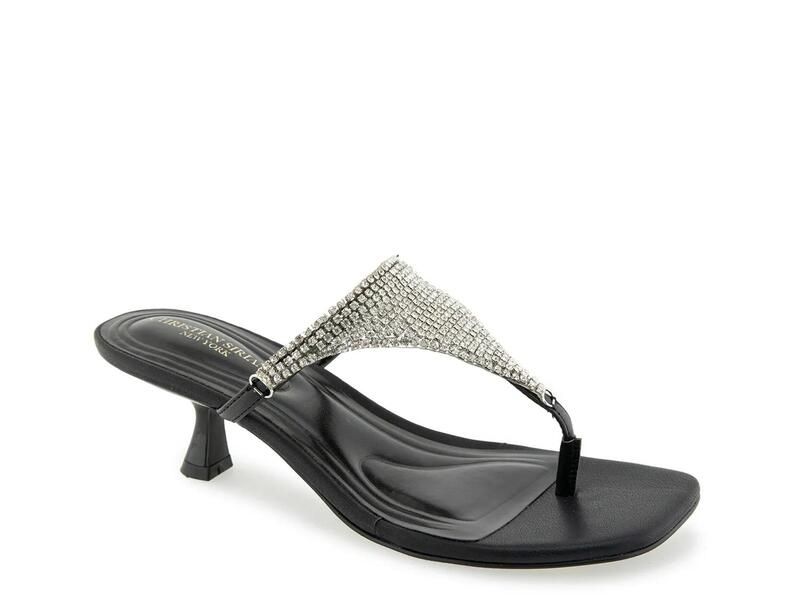 クリスチャン シリアノ レディース シューズ サンダル Christian Siriano New York Imay Sandal Black ブラック