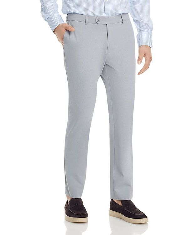 ピーター・ミラー メンズ ボトムス カジュアルパンツ パンツ Peter Millar Crown Crafted Surge Performance Tailored Fit Trousers Gale Grey グレー