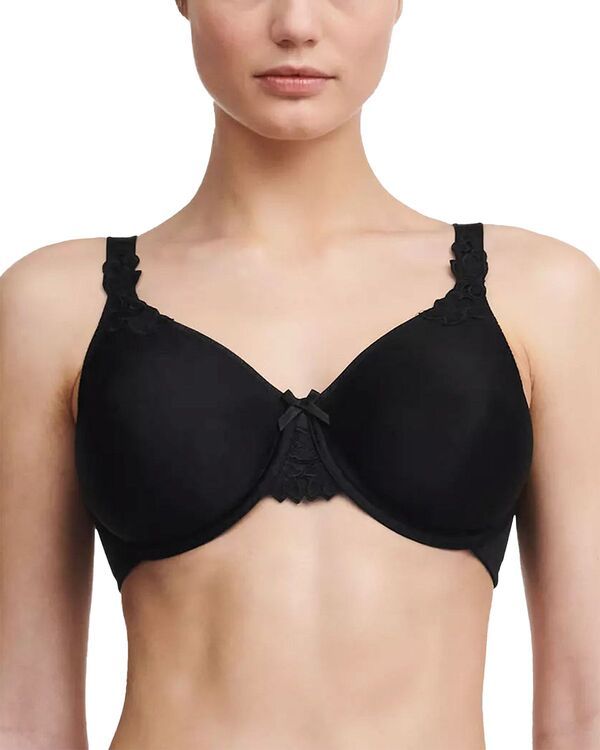 シャントル レディース アンダーウェア ブラジャー Chantelle Hedona Unlined Underwire Bra Black ブラック