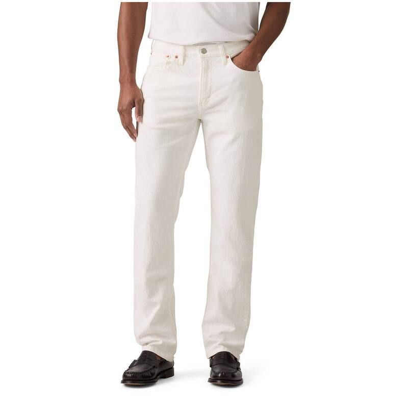 リーバイス レディース ボトムス デニムパンツ ジーンズ Mens Levis 514 Stretch Straight Fit Jeans White Riverock ホワイト