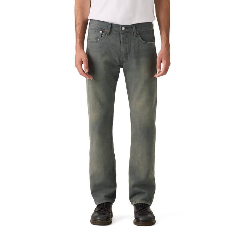 リーバイス レディース ボトムス デニムパンツ ジーンズ Mens Levis 501 Original Fit Jeans Monstertruck Rides Od
