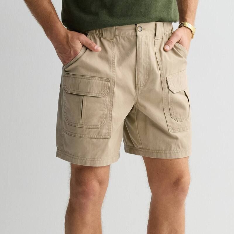 クロフト＆バロー レディース ボトムス ハーフパンツ・ショーツ ショートパンツ Mens Croft Barrow 75Inch Sidelasticargo Shortsand サンド