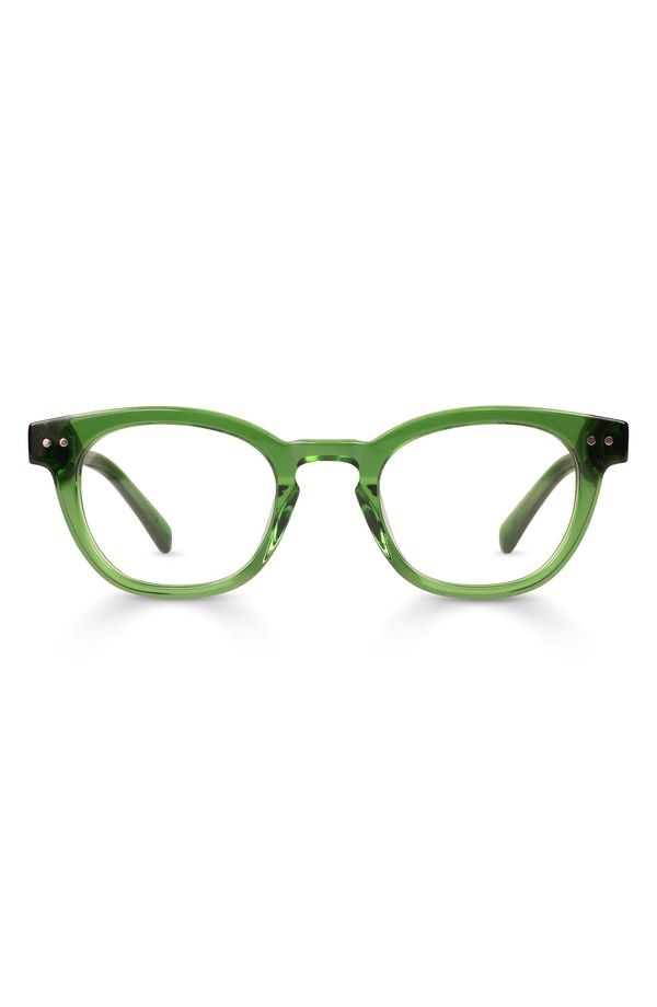 アイブブス レディース アクセサリー サングラス・アイウェア eyebobs Waylaid 45mm Round Readinglasses Forest Green Crystal グリーン