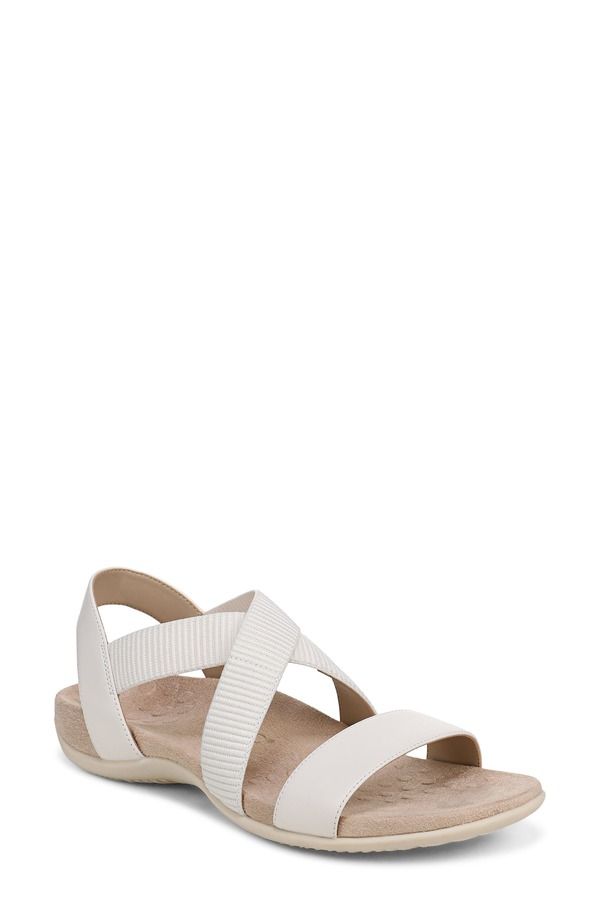 バイオニック レディース シューズ ヒール サンダル Vionic Raina Slingback Sandal Sea Salt