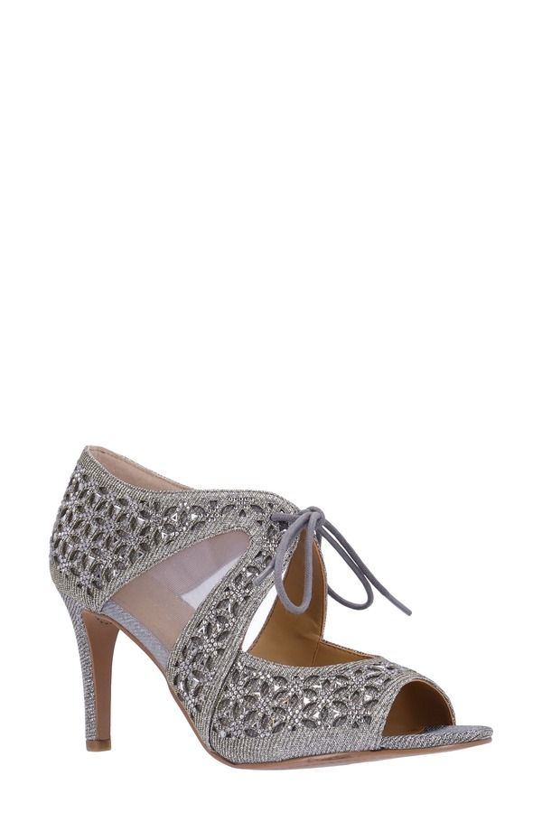ジェイレニー レディース シューズ ヒール サンダル J Rene Kiandra Sandal Pewter ピューター
