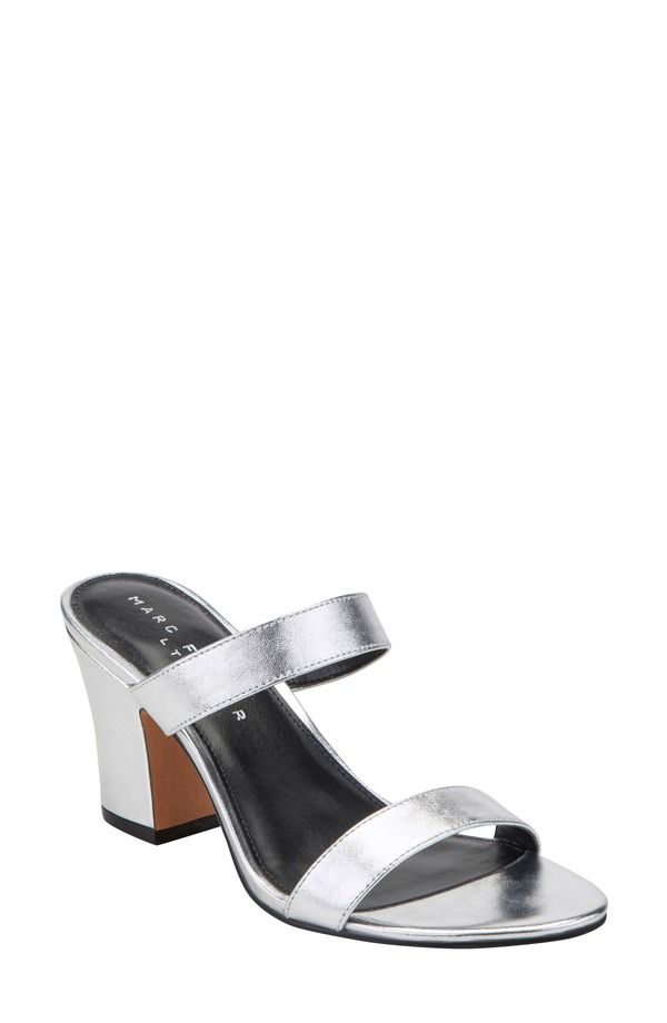マーク・フィッシャー レディース シューズ ヒール サンダル Marc Fisher LTD Jessey Slide Sandal Silver シルバー