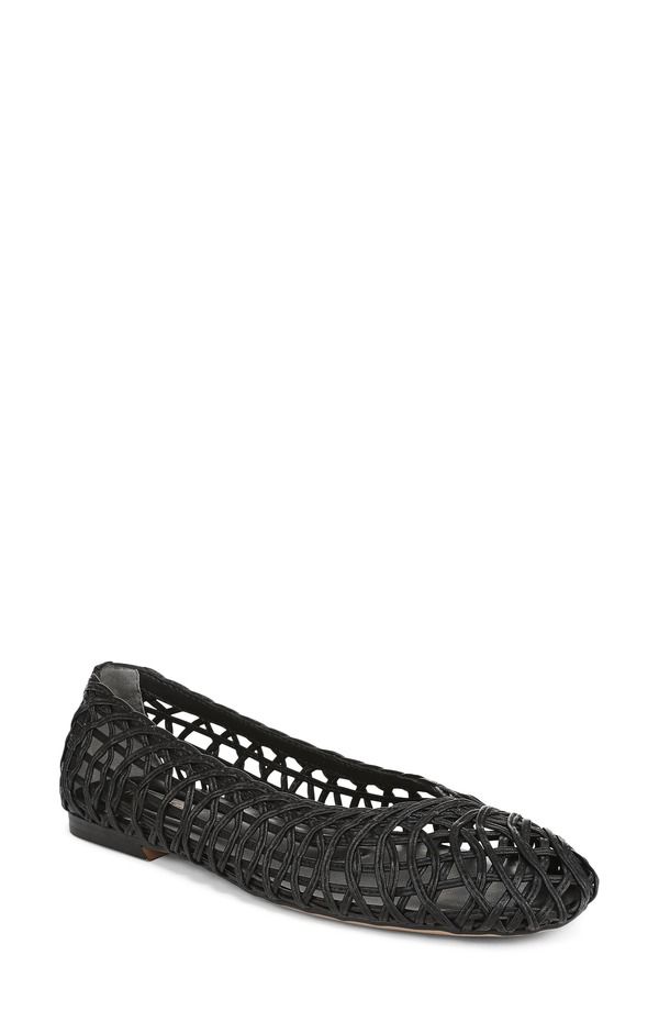 フランコサルト レディース シューズ パンプス Franco Sarto Amalia Flat Black ブラック