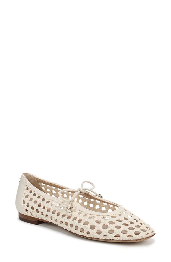 サムエデルマン レディース シューズ パンプス Sam Edelman Marcie Ballet Flat Modern Ivory アイボリー