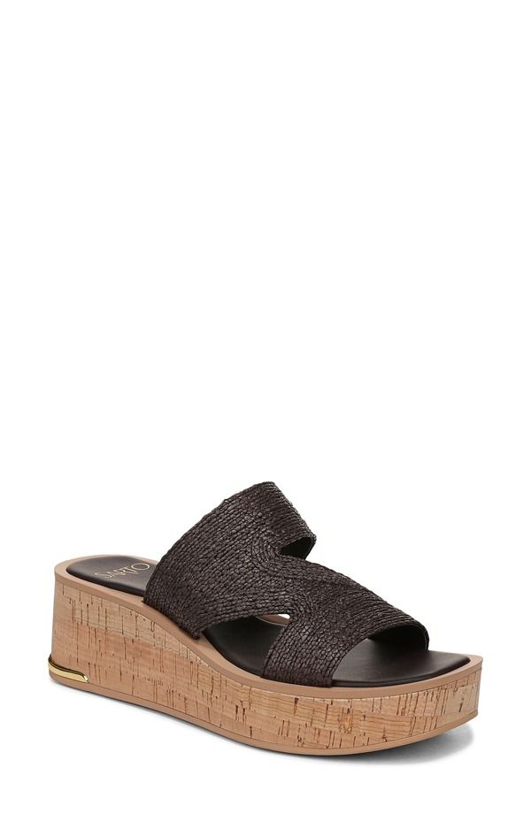 サルトバイフランコサルト レディース シューズ ヒール プラットフォーム サンダル SARTO by Franco Sarto Tahani 2 Platform Wedge Sandal Espresso Brown ブラウン