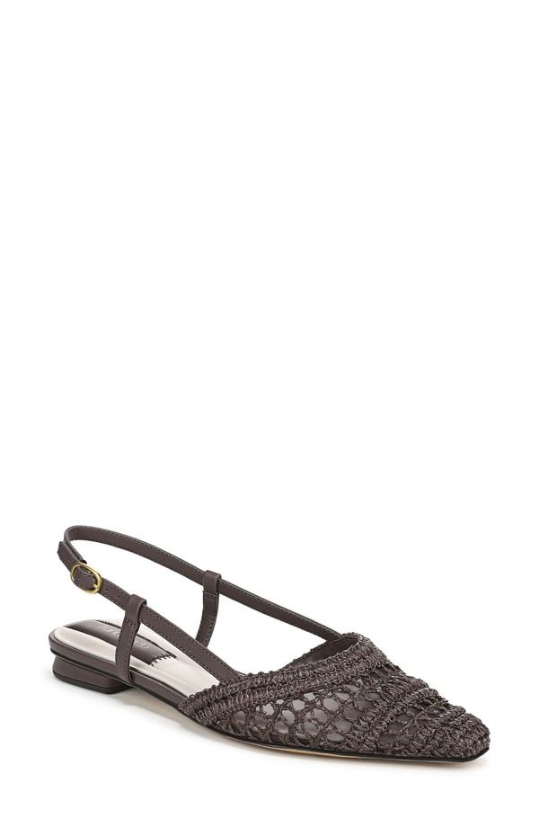 フランコサルト レディース シューズ パンプス Franco Sarto Riona Slingback Flat Chocolate Brown ブラウン