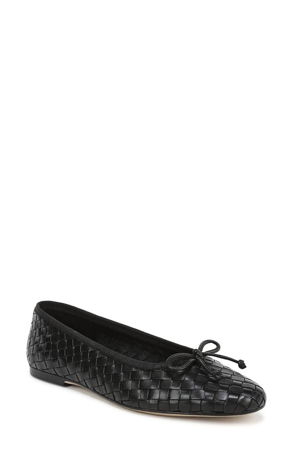 サムエデルマン レディース シューズ パンプス Sam Edelman Ruthie Woven Ballet Flat Black ブラック