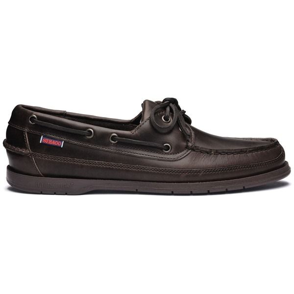 セバゴ メンズ シューズ スリッポン・ローファー Sebago Schooner Boat Shoes Dk BrownGum ブラウン
