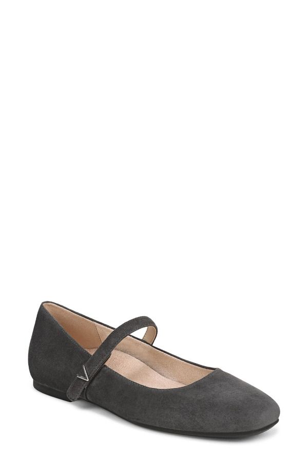 バイオニック レディース シューズ パンプス Vionic Alameda Mary Jane Flat Graphite Grey グラファイト