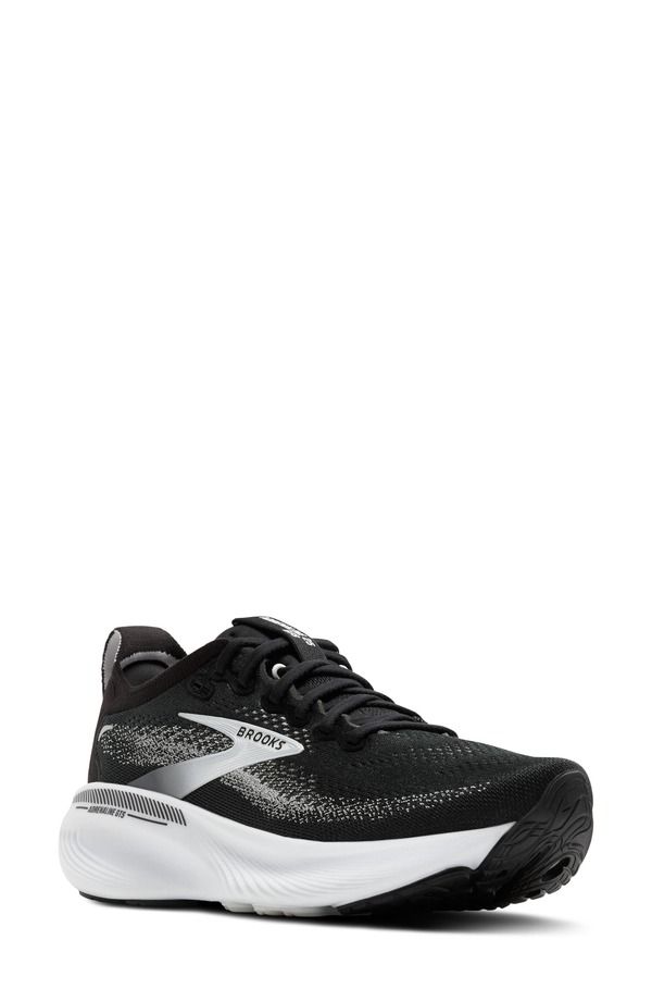 ブルックス レディース シューズ スニーカー Brooks Adrenaline GTS 25 Running Shoe Black Grey White ホワイト