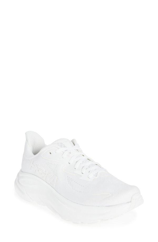 ホカオネオネ レディース シューズ スニーカー HOKA Clifton 10 Running Shoe White White ホワイト