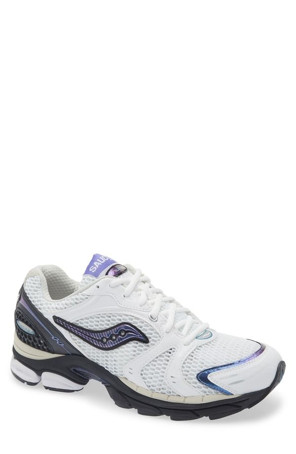 サッカニー メンズ シューズ スニーカー Saucony ProGrid Triumph 4 Sneaker White Nights ホワイト