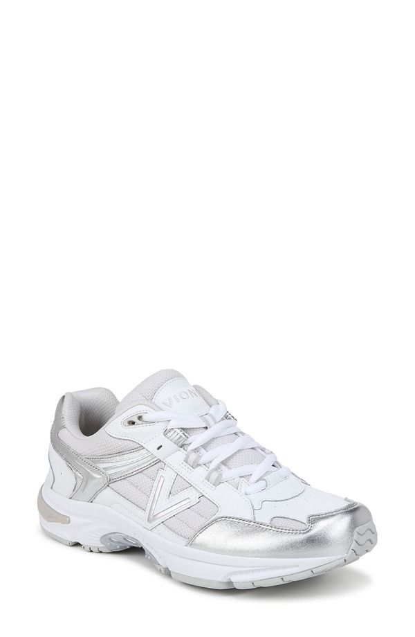 バイオニック レディース シューズ スニーカー Vionic 23Walk 20 Sneaker White Silver ホワイト