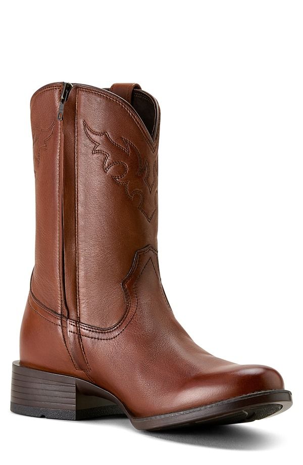 アリアト メンズ シューズ ブーツ・レインブーツ Ariat Sonoroper Toe Western Boot Cinnamon Brown ブラウン 36,270円