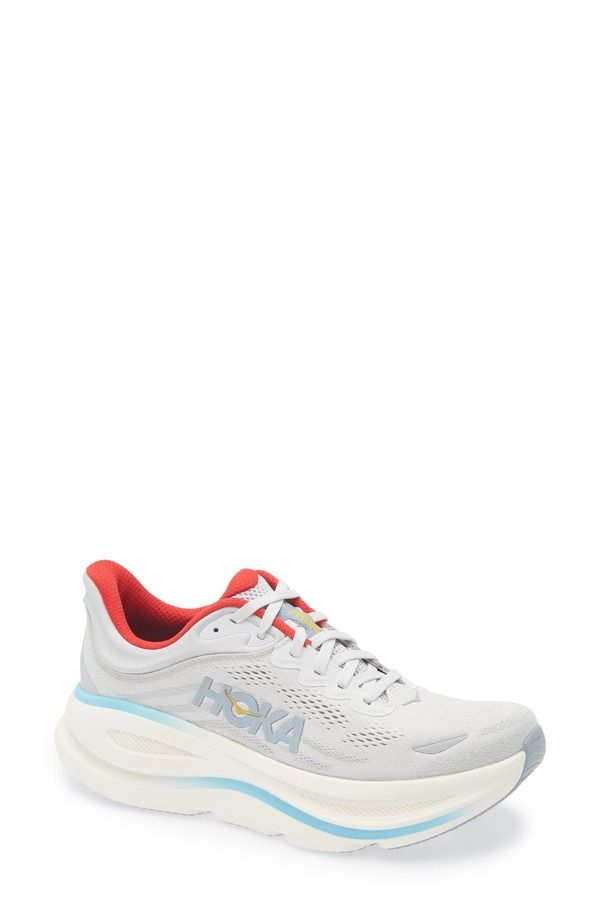 ホカオネオネ レディース シューズ スニーカー HOKA Bondi 9 Running Shoe Cosmic Grey Stardust グレー