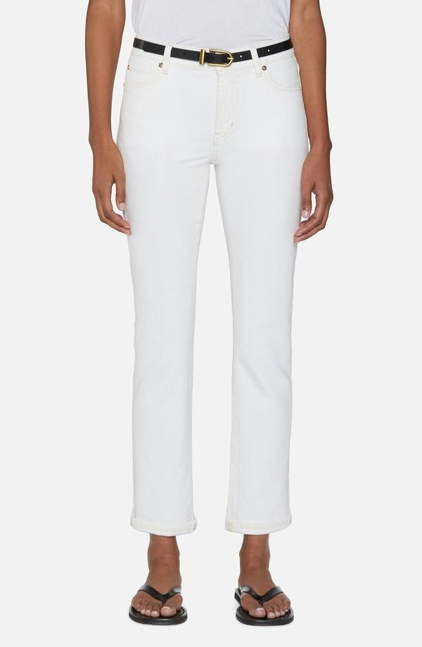 フレーム レディース ボトムス デニムパンツ ジーンズ FRAME The Borrowed Mid Rise Boyfriend Jeans Au Natural Clean